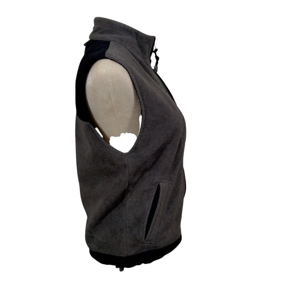 US Expedition Jacket Full Zip Sleeveless Outdoor Gray Blue - Picture 3 of 5